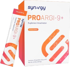 ProArgi-9+ Synergy, kemasan box dan sachet
